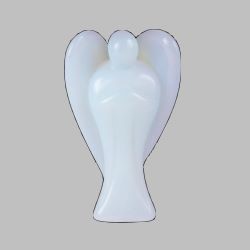 Zeige Details für Opalglas Engel stehend, 70 mm Bild von Opalglas Engel stehend, 70 mm