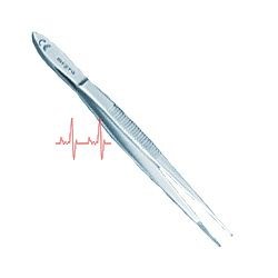 Zeige Details für Splitterpinzette schlanke Form Bild von Splitterpinzette schlanke Form