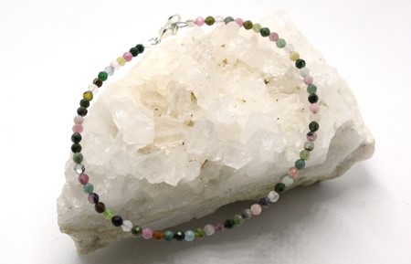 Zeige Details für Facettiertes Armband Turmalin bunt, ca. 19 cm Bild von Facettiertes Armband Turmalin bunt, ca. 19 cm