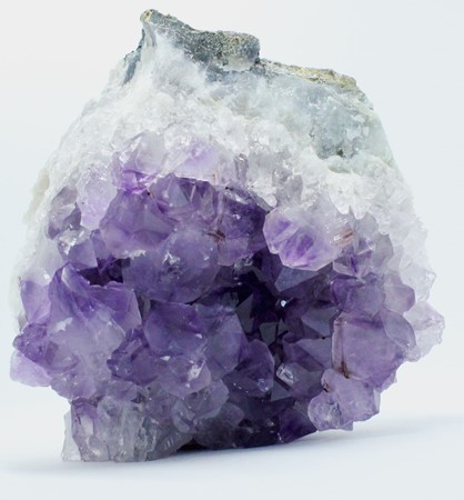 Zeige Details für Amethyst mit Standfläche Bild von Amethyst mit Standfläche